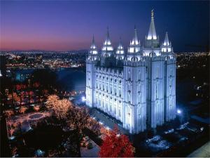 Mormon (LDS) Temple in Salt Lake City, Utah